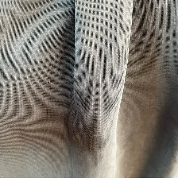 Haggar Mens Button Up Long Sleeve Shirt Green Sz XL - Picture 15 of 16